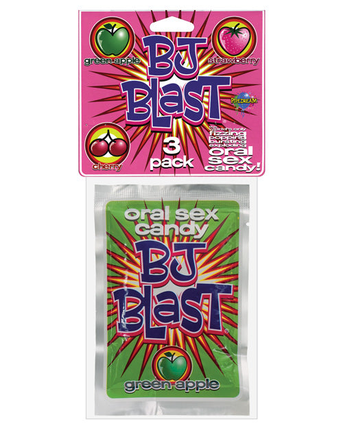 Bj Blast Oral Sex Candy Asst Flavors Pack Of 3 Nefarious By Design 0901