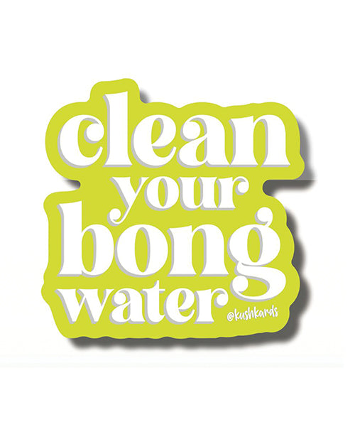 Bong Water Sticker Pack Of 3 Nefarious By Design 