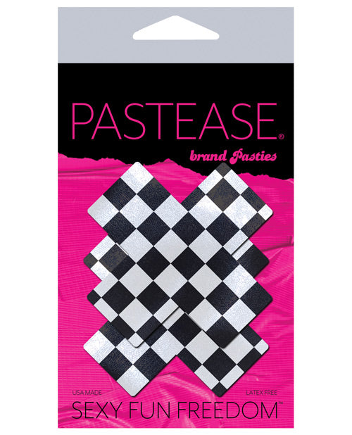 Pastease Premium Checker Cross - Black-white O-s